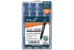Náhradní tuhy pro Pica VISOR permanent - v balení 4 ks  - modré 991/41