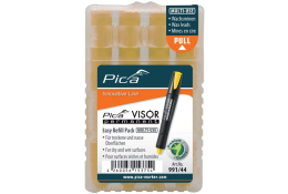 Náhradní tuhy pro Pica VISOR permanent - v balení 4 ks - žluté 991/44