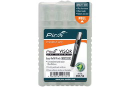 Náhradní tuhy pro Pica VISOR permanent - v balení 4 ks - bílé 991/52