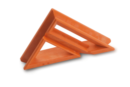 45734 HECO naváděcí plastový trojúhelník 20 x 20 cm