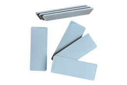 PVC destička 3 mm (130 x 50 mm), distanční podložka - šedá