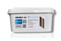 Hřebíky 34° 2,9 x 65 konvexní (2000ks) plastový box, 634865