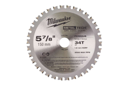 Milwaukee Pilový kotouč na kov 150 x 20 x 34Z