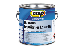 ZERO Dekosan imprägnier lasur HS teak 2,5l lazura na dřevo AKCE JARO